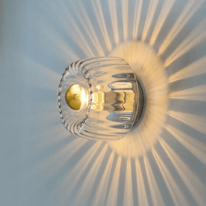 Scandinavian Bauhaus Wall Lamp for Modern Home Décor Gold NaLani
