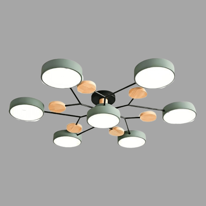 Scandinavian Ceiling Light with Branched Design and LED Technology NaLani
