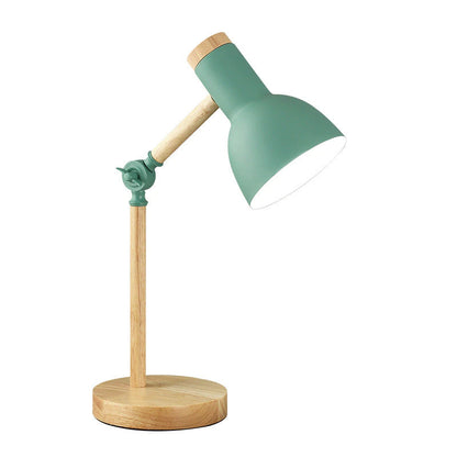 Scandinavian Wooden Desk Lamp For Elegant Home Lighting NALANI