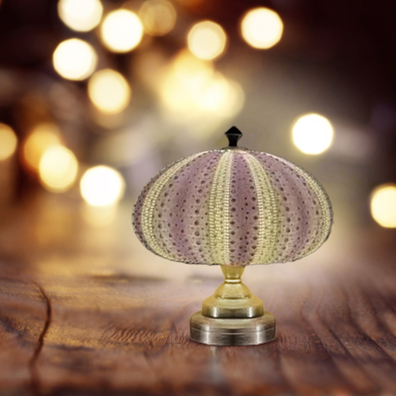 Sea Urchin Night Lamp - Unique Lamp for Ambient Lighting Lavendel Mist NALANI