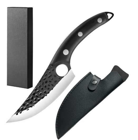 Sharp All Purpose Kitchen Knife for Chefs and Home Cooks Black NALANI