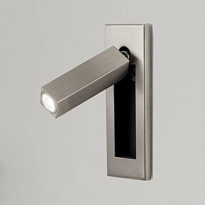 Sleek Flush Mount Sconce for Contemporary Home Lighting Nickel NaLani