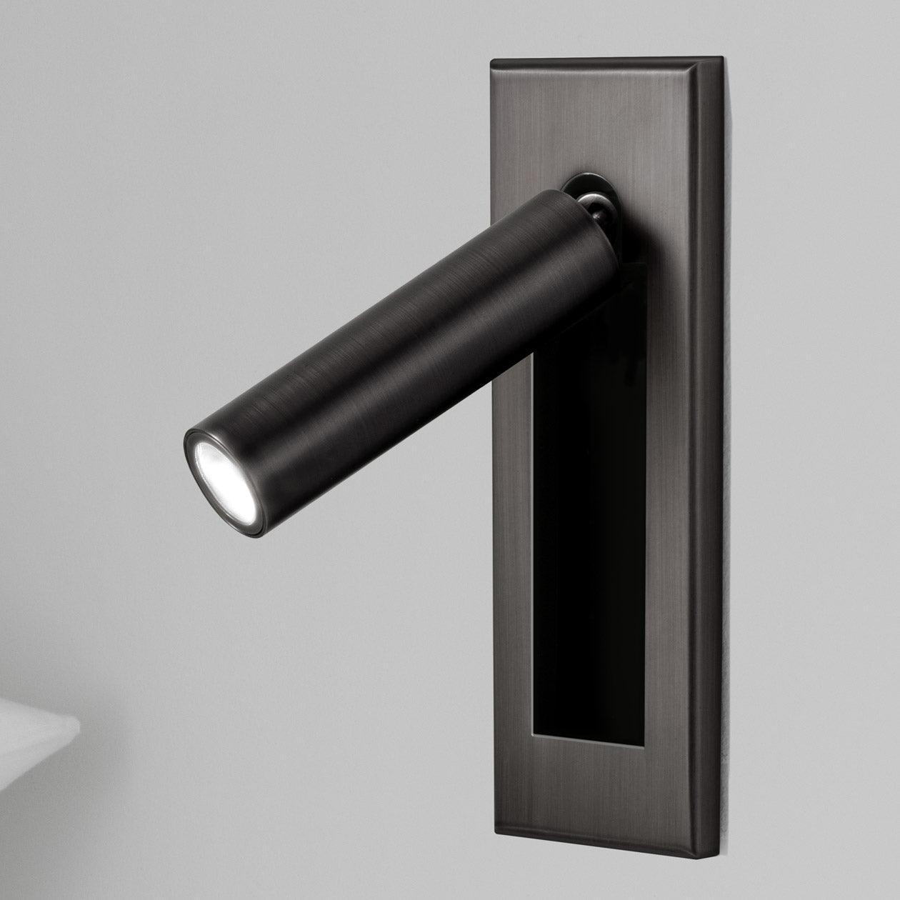 Sleek Flush Mount Sconce for Contemporary Home Lighting Matt black NaLani