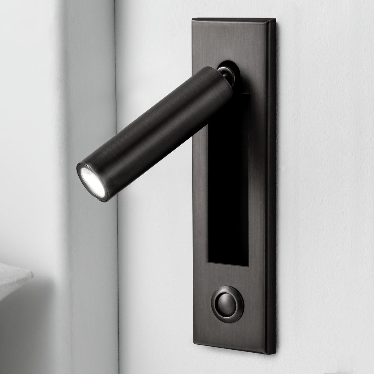 Sleek Flush Mount Sconce for Contemporary Home Lighting Matt black NaLani