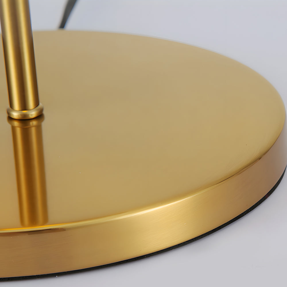 Smoky Glass Table Lamp Warm Ambient Lighting For Home NALANI