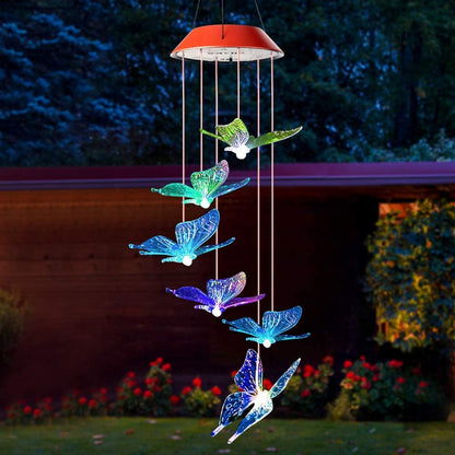 Solar Butterfly Decorative Lights For Garden Ambiance NALANI