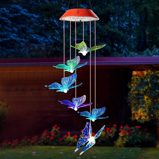 Solar Butterfly Decorative Lights For Garden Ambiance NALANI