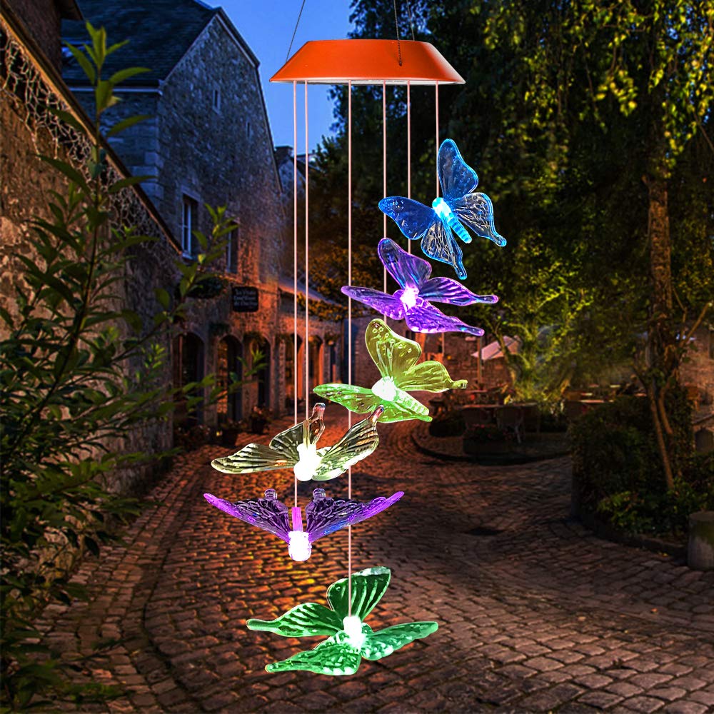 Solar Butterfly Decorative Lights For Garden Ambiance NALANI