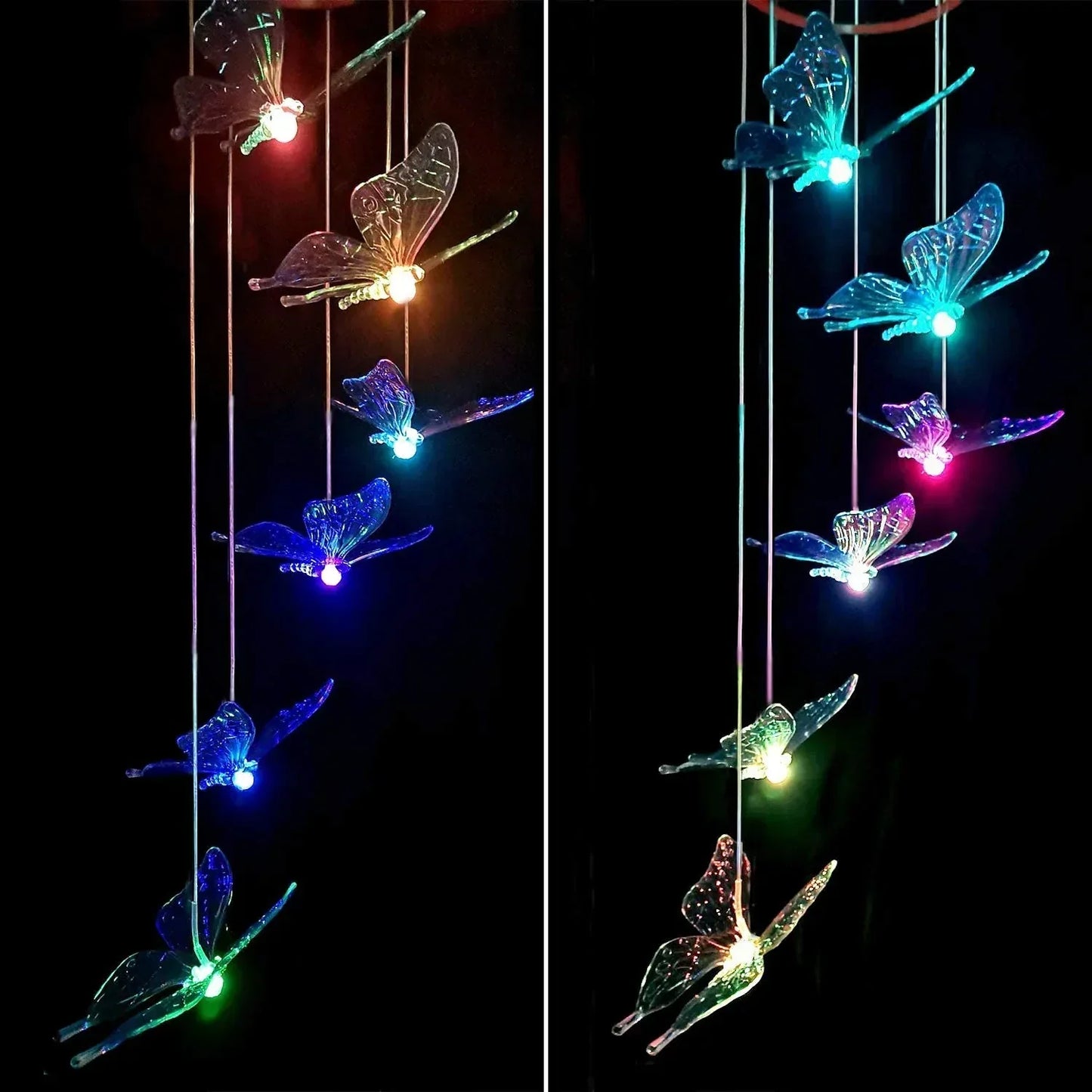 Solar Butterfly Decorative Lights For Garden Ambiance NALANI