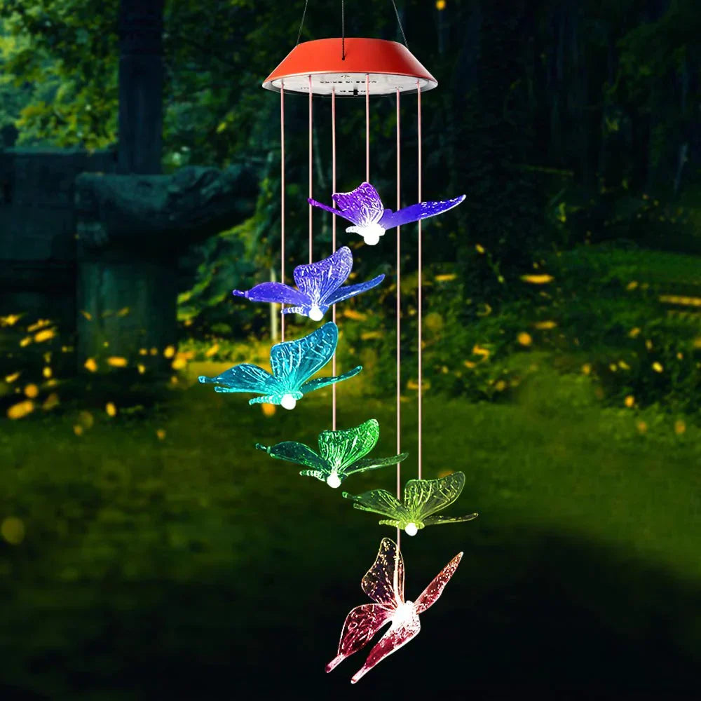 Solar Butterfly Decorative Lights For Garden Ambiance NALANI