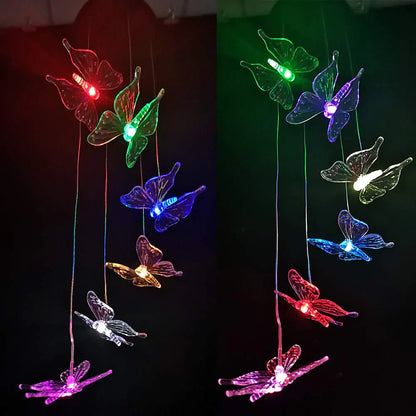 Solar Butterfly Decorative Lights For Garden Ambiance NALANI