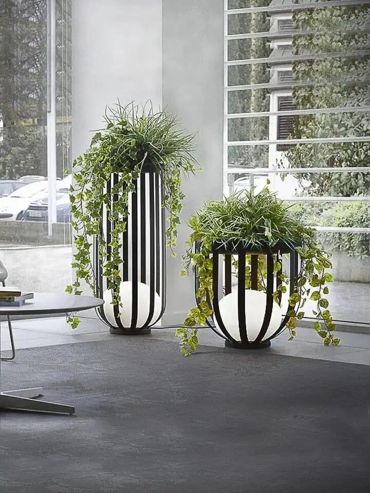 Solar Flower Table Lamp For Elegant Outdoor Garden Lighting NALANI