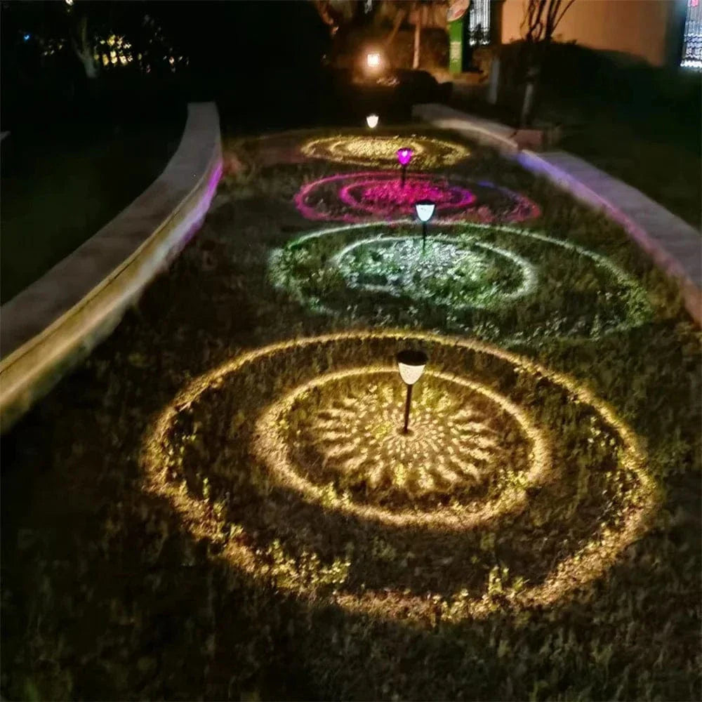 Solar Garden Light With Mandala Shadow Pattern LED NALANI