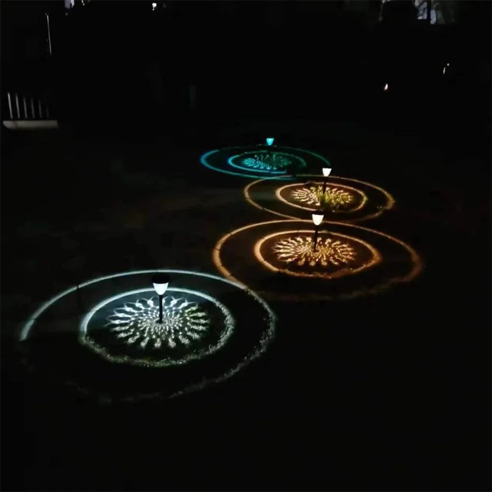 Solar Garden Light With Mandala Shadow Pattern LED NALANI