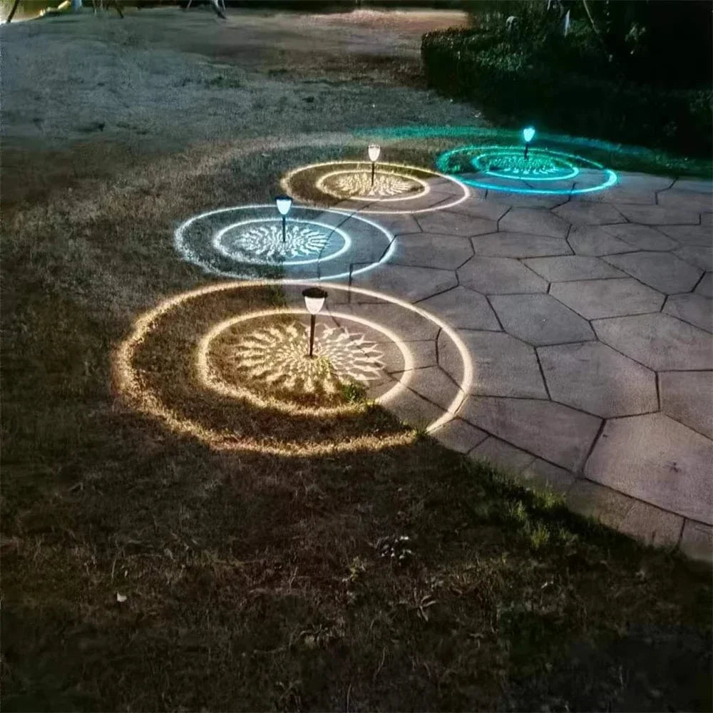 Solar Garden Light With Mandala Shadow Pattern LED NALANI