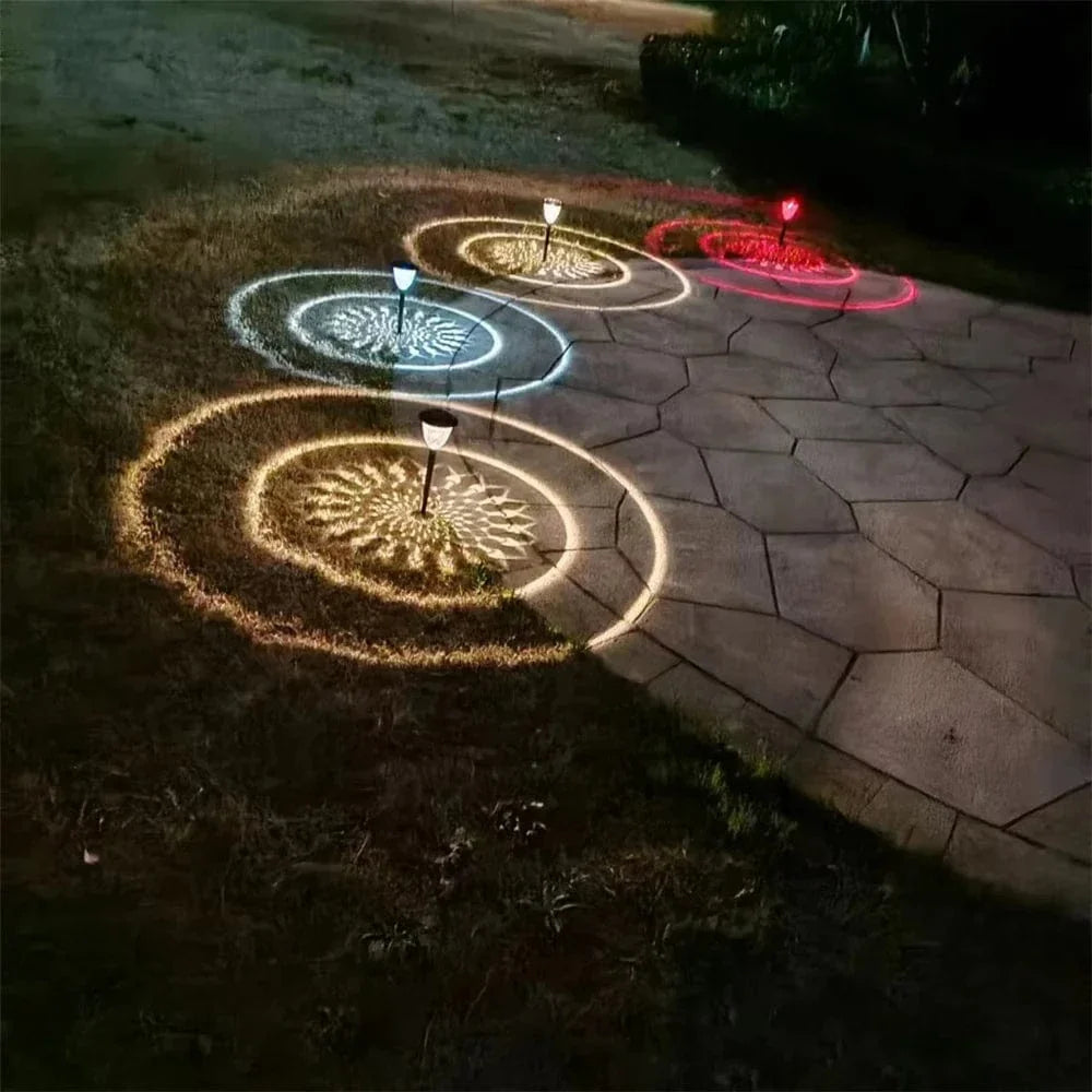 Solar Garden Light With Mandala Shadow Pattern LED NALANI