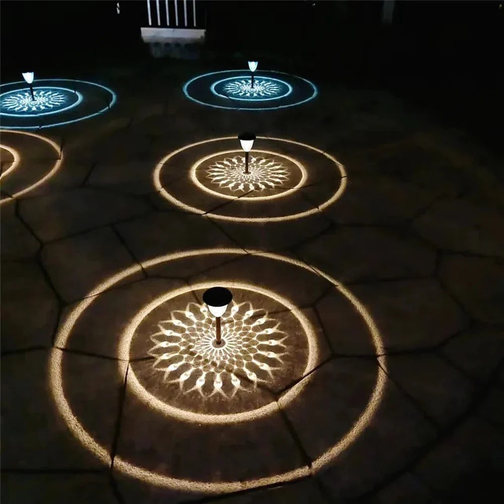 Solar Garden Light With Mandala Shadow Pattern LED NALANI