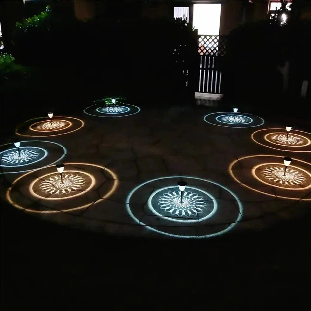 Solar Garden Light With Mandala Shadow Pattern LED NALANI