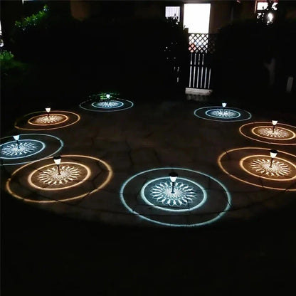 Solar Garden Light With Mandala Shadow Pattern LED NALANI