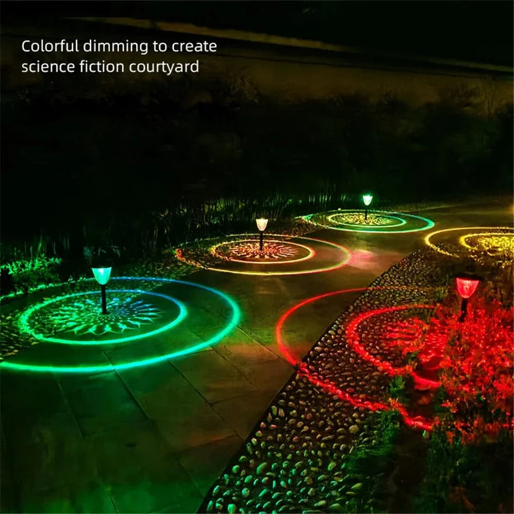 Solar Garden Light With Mandala Shadow Pattern LED NALANI