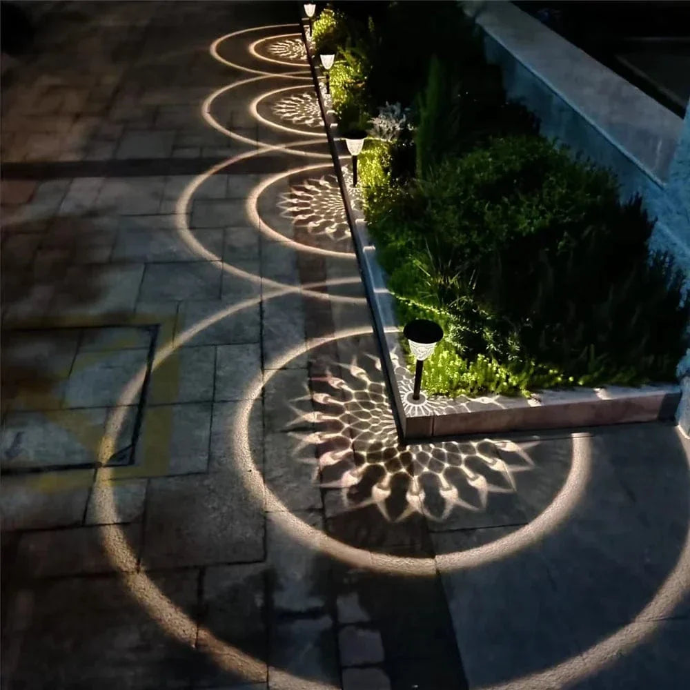 Solar Garden Light With Mandala Shadow Pattern LED NALANI