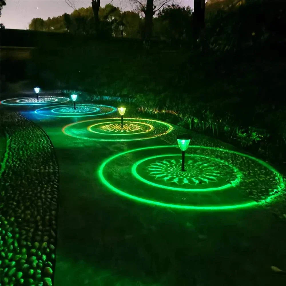 Solar Garden Light With Mandala Shadow Pattern LED NALANI