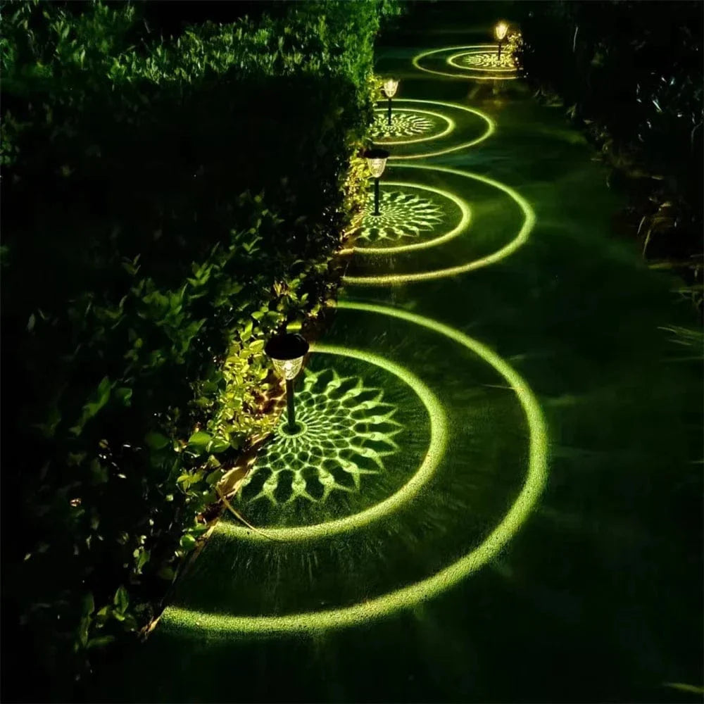 Solar Garden Light With Mandala Shadow Pattern LED NALANI