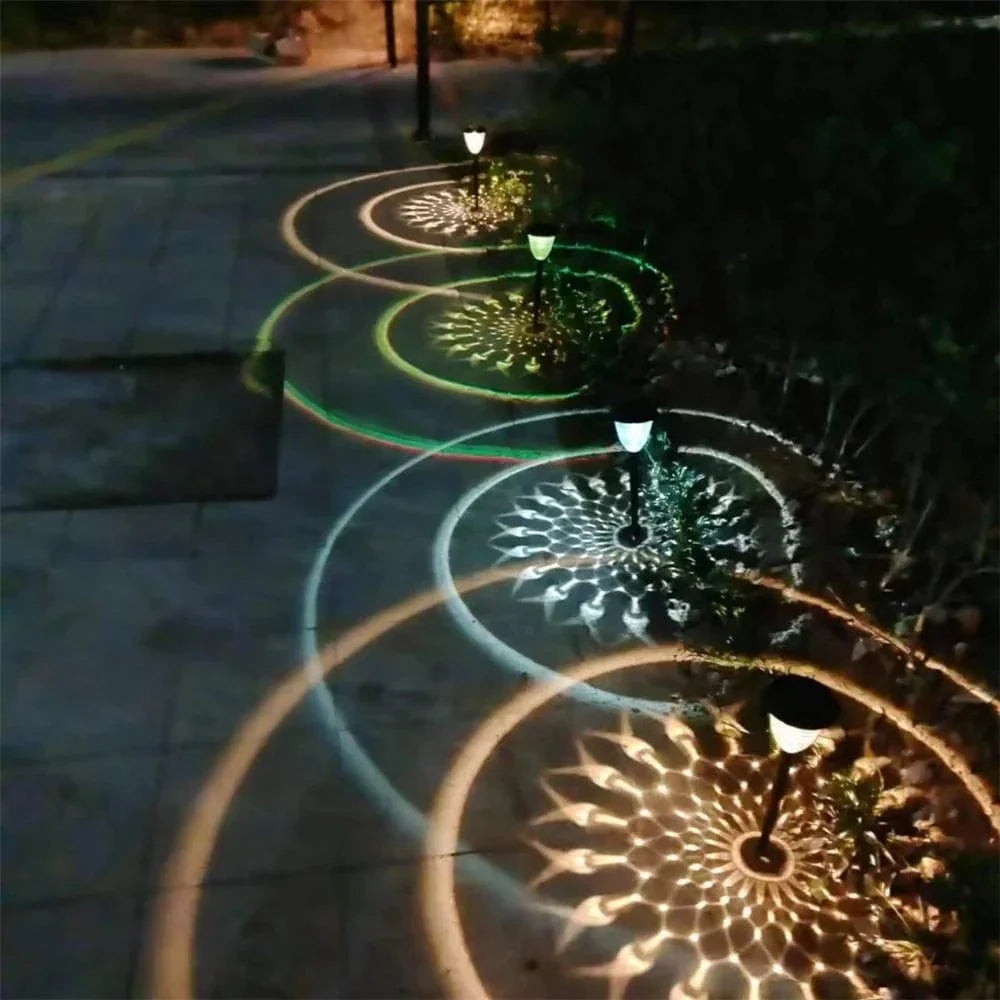 Solar Garden Light With Mandala Shadow Pattern LED NALANI