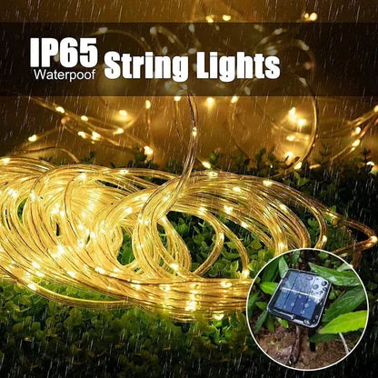 Solar LED Rope Light Waterproof Outdoor Christmas Lights NALANI