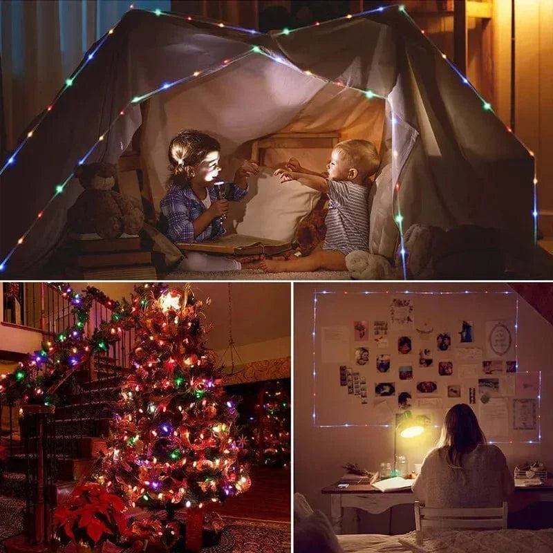 Solar LED Rope Light Waterproof Outdoor Christmas Lights NALANI