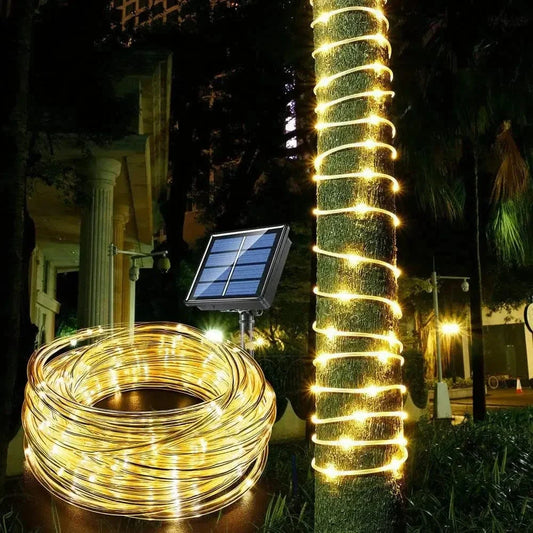 Solar LED Rope Light Waterproof Outdoor Christmas Lights NALANI