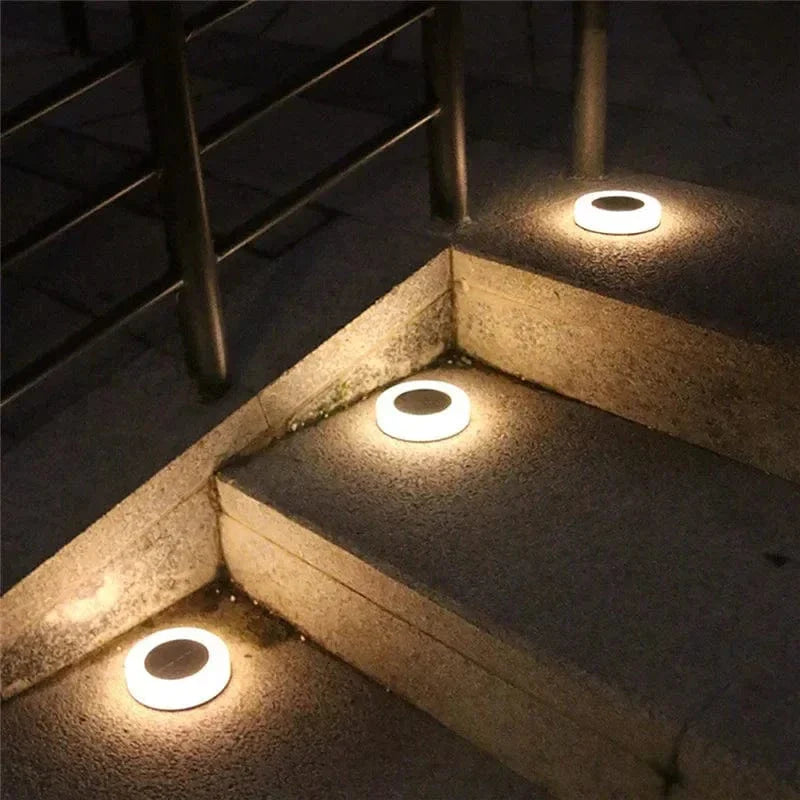 Solar Lawn Light Outdoor 8 LED Garden Pathway Lamp Deluxe NALANI