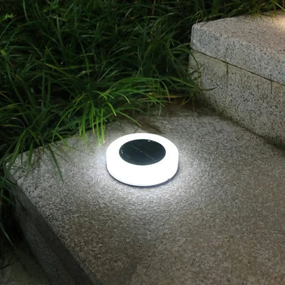 Solar Lawn Light Outdoor 8 LED Garden Pathway Lamp Deluxe Cold White NALANI