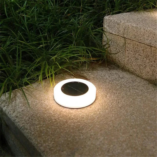 Solar Lawn Light Outdoor 8 LED Garden Pathway Lamp Deluxe Warm White NALANI