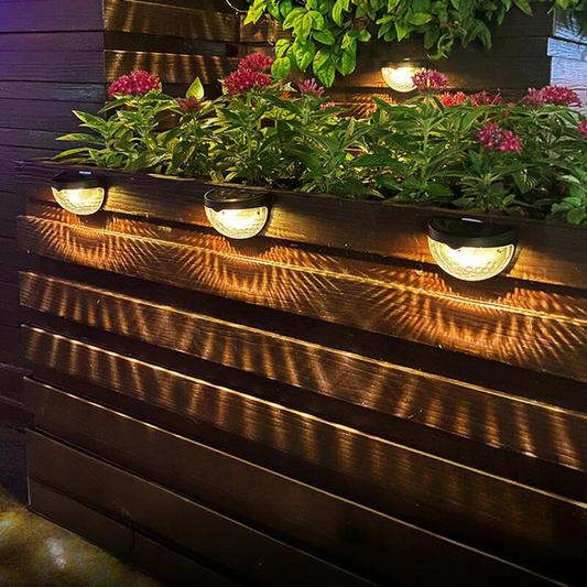Solar Outdoor Wall Lamp Waterproof for Garden and Patio Lighting Black NaLani