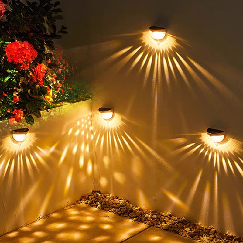 Solar Outdoor Wall Lamp Waterproof for Garden and Patio Lighting NaLani