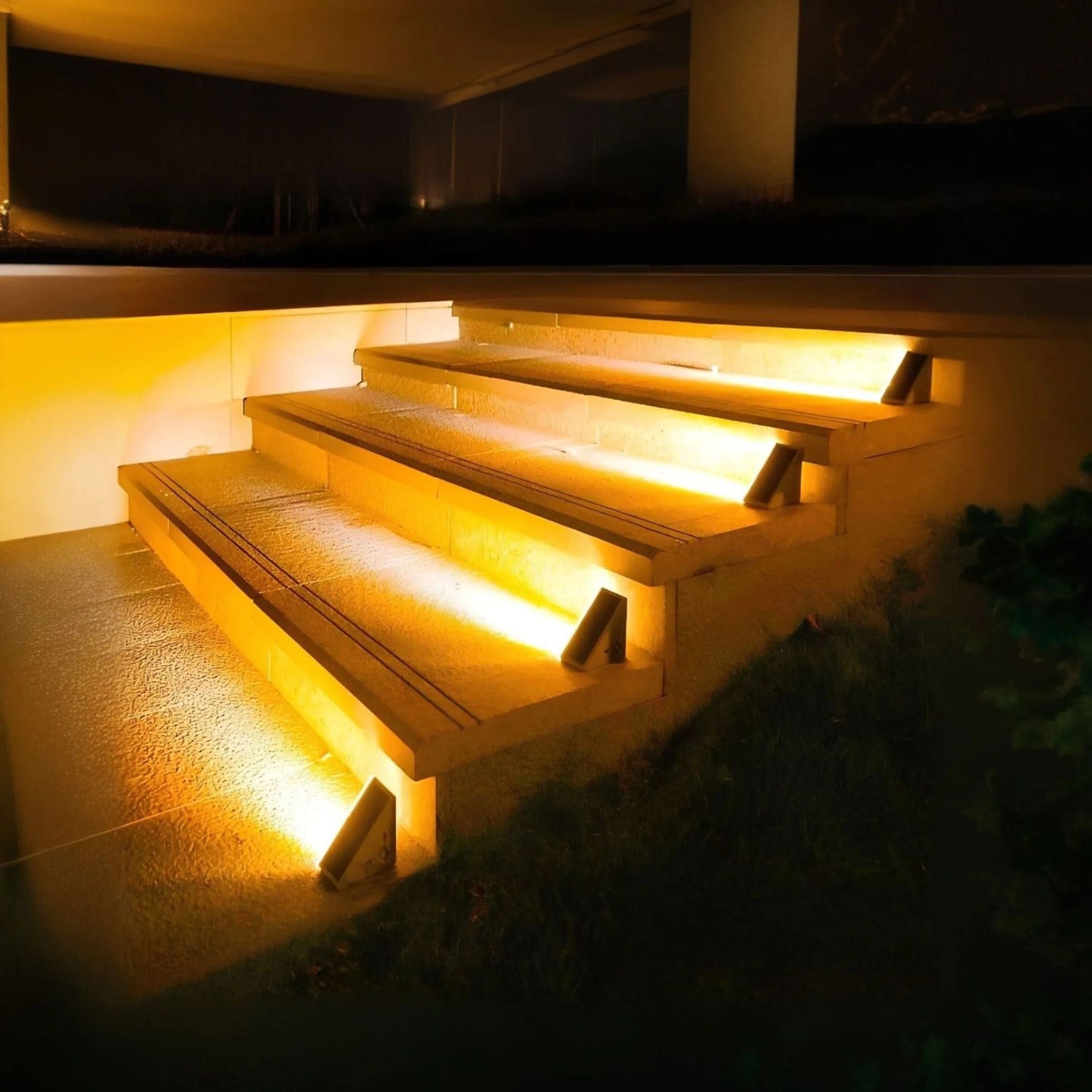 Solar Powered Outdoor Stair Lights for Pathway Illumination NALANI