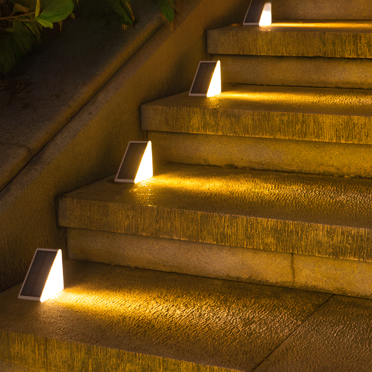 Solar Powered Stair Lights for Safety and Ambiance Outdoors NaLani