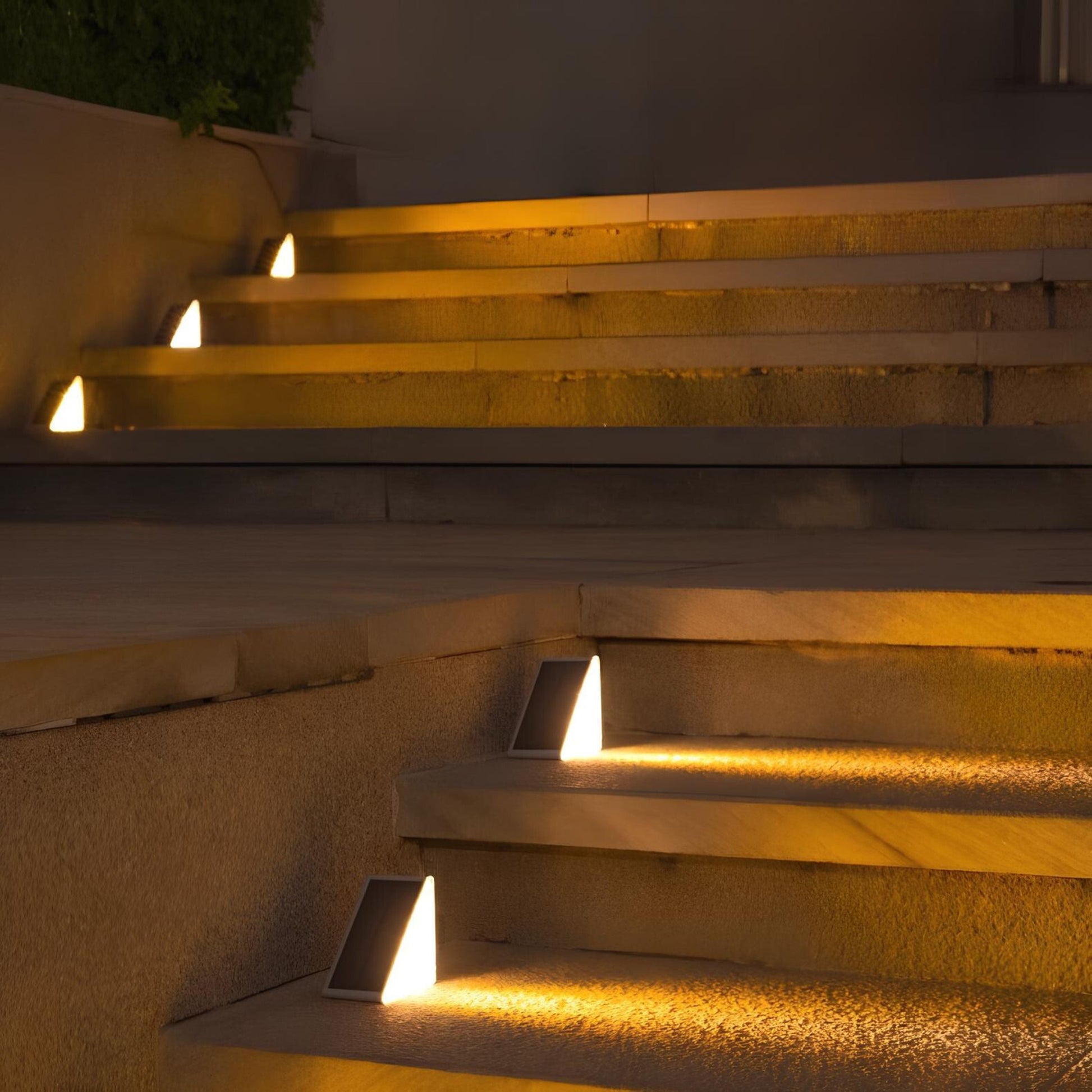 Solar Powered Stair Lights for Safety and Ambiance Outdoors NaLani