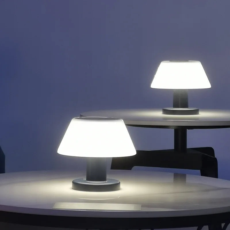 Solar Powered Table Lamp For Indoor And Outdoor Lighting NALANI