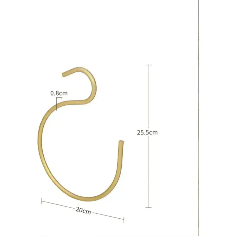 Space Saving S Shaped Hangers For Closet Organization NALANI