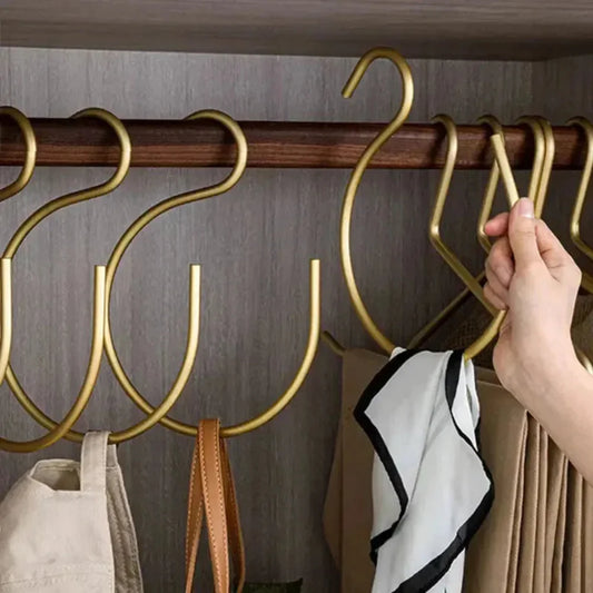 Space Saving S Shaped Hangers For Closet Organization NALANI