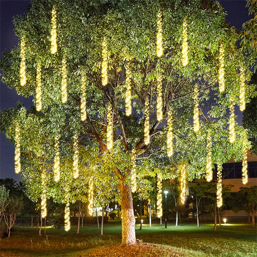 Sparkling Outdoor Led String Lights Garland For Patio Warm humor NALANI