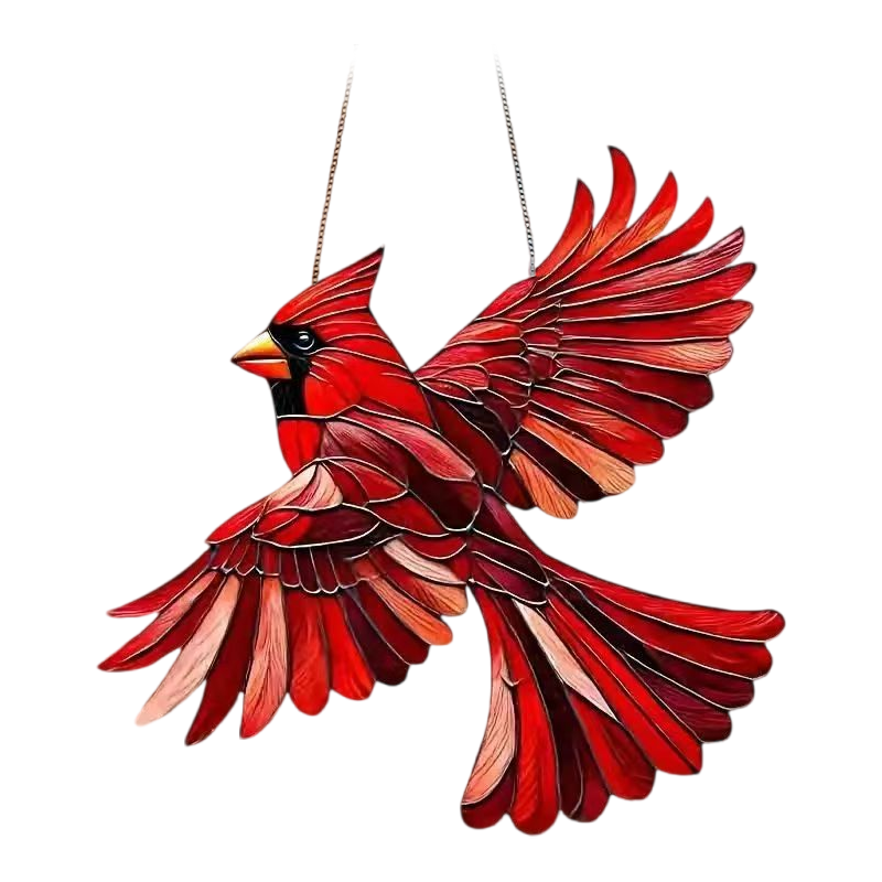 Stained Hummingbird Suncatcher Window Decor Gift For Home NALANI