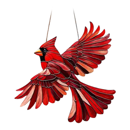 Stained Hummingbird Suncatcher Window Decor Gift For Home NALANI