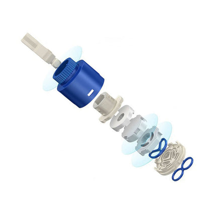 Stainless Steel Bridge Faucet With Pull Down Sprayer NALANI
