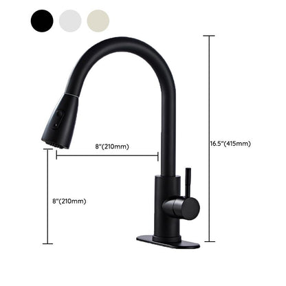 Stainless Steel Bridge Faucet With Pull Down Sprayer NALANI