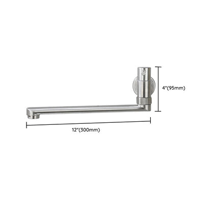 Stainless Steel Pot Filler Faucet With Single Handle Swivel NALANI