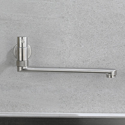 Stainless Steel Pot Filler Faucet With Single Handle Swivel 12" NALANI