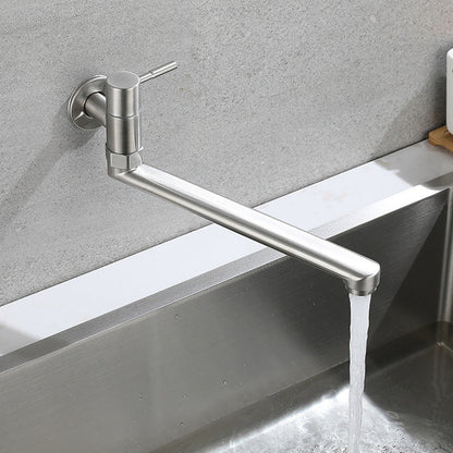 Stainless Steel Pot Filler Faucet With Single Handle Swivel NALANI